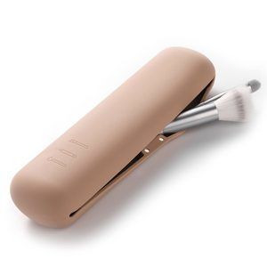 Large Travel Makeup Brush Holder, Magnetic Anti-fall Out Silicon Portable🐥